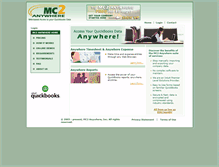 Tablet Screenshot of mc2anywhere.com